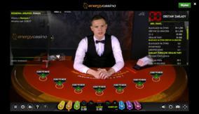 Blackjack na żywo w Energy Casino